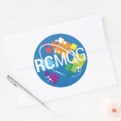 Rocket City Modern Quilt Guild Logo Stickers (L) (Umschlag)