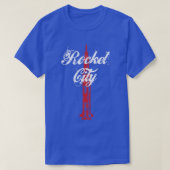 Rocket City Saturn V Huntsville AL Alabama TShirt (Design vorne)