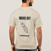Rocket City Simple T-Shirt (Rückseite)
