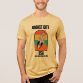 Rocket City USA 1 Tri-Blend Shirt (Vorderseite)