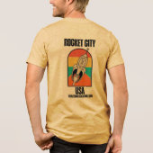 Rocket City USA 1 Tri-Blend Shirt (Rückseite)