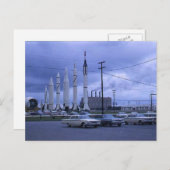Rocket City USA Huntsville AL Postkarte (Vorne/Hinten)