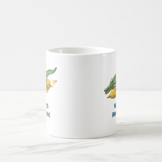 Rocket Croc Kaffeetasse (Mittel)