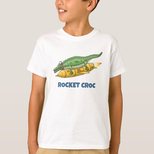 Rocket Croc T-Shirt (Vorderseite)
