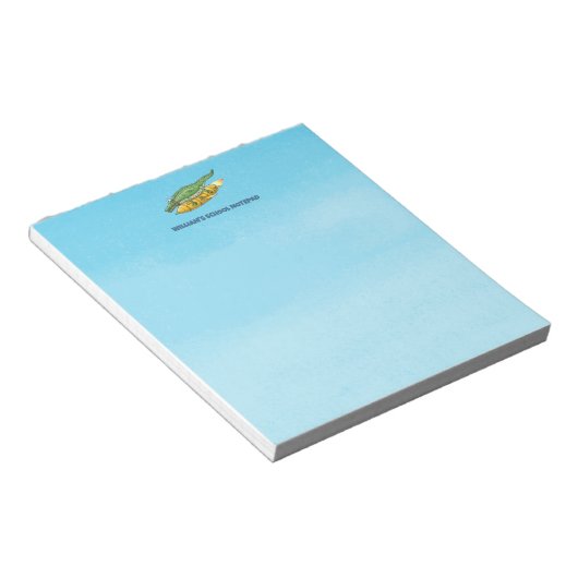 Rocket Crocodile Notizblock (angewinkelt)