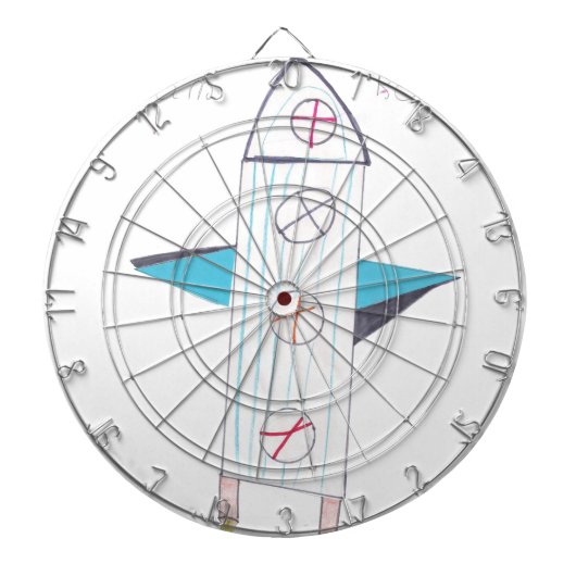 ROCKET DARTSCHEIBE (vorne)