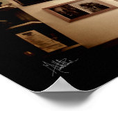 Rocket, Edinburgh [Print] Poster (Ecke)