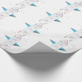 ROCKET GESCHENKPAPIER (Ecke)