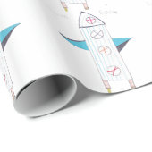 ROCKET GESCHENKPAPIER (Rolleneckpunkt)