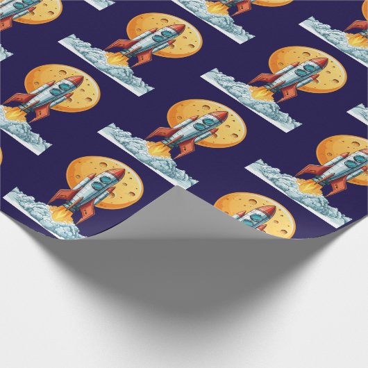 rocket geschenkpapier (Ecke)