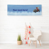 Rocket Hippo Banner (Insitu)
