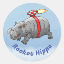 Rocket Hippo Birthday