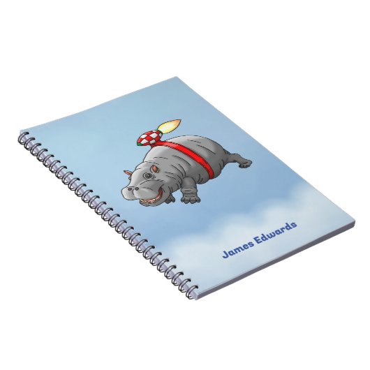 Rocket Hippo Notizblock (Rechte Seite)