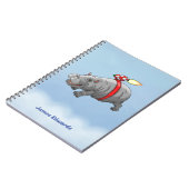 Rocket Hippo Notizblock (Linke Seite)