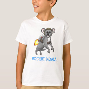 Rocket Koala Bärs erster Jetpack-Flug T-Shirt
