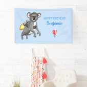 Rocket Koala Bear Banner (Insitu)