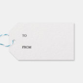 Rocket Koala Bear Geschenkanhänger (Rückseite Horizontal)