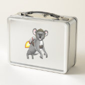 Rocket Koala Metall Brotdose (Rückseite)