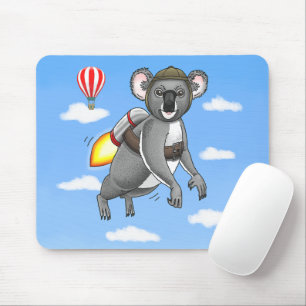 Rocket Koala Mousepad