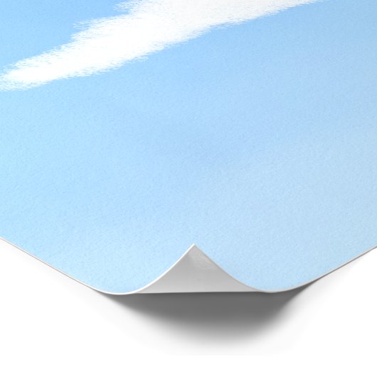 Rocket Koala Poster (Ecke)