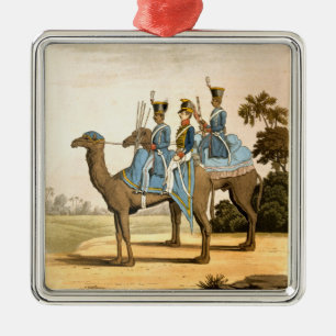 Rocket-Korps und Dromedary-Korps, bengalische Silbernes Ornament