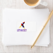 Rocket lasse adressaufkleber (Insitu)