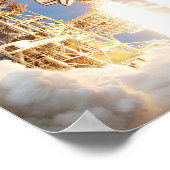 Rocket Launch Florida USA Poster (Ecke)