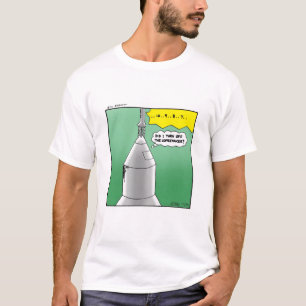 Rocket Launch Spaß Tee Shirt