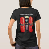 ROCKET-MÄDCHEN durch Jetpackcorps T-Shirt (Rückseite)