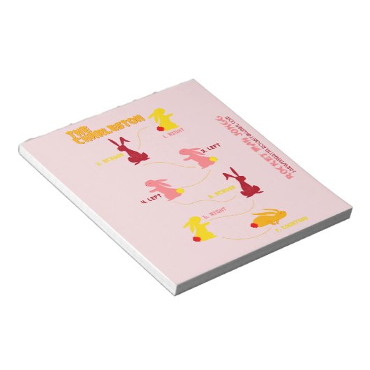 Rocket Mah Jong Charleston Notebook Notizblock (angewinkelt)