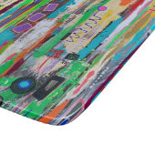 Rocket Man 6 x 7 Deko Glasschneider Schneidebrett (Ecke)