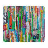 Rocket Man 6 x 7 Deko Glasschneider Schneidebrett (Vorderseite)