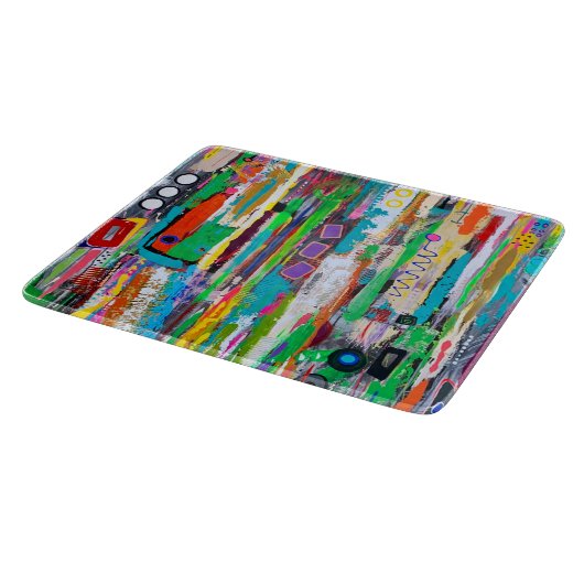 Rocket Man 6 x 7 Deko Glasschneider Schneidebrett (Ecke)