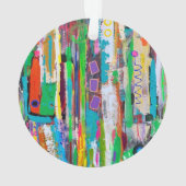 Rocket Man Acrylic Ornament (Rückseite)