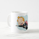 Rocket Man Kaffeetasse (Vorderseite Links)
