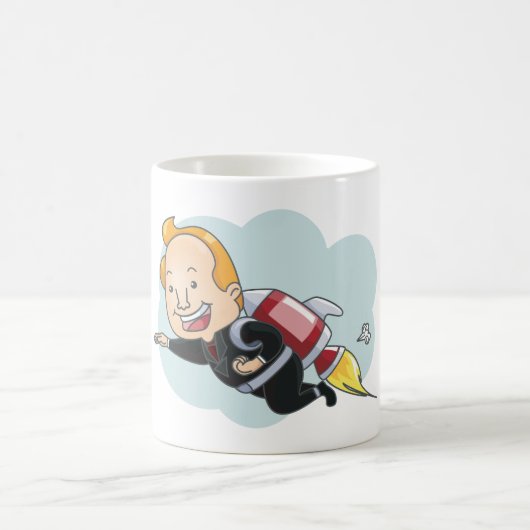 Rocket Man Kaffeetasse (Mittel)