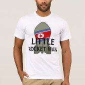 Rocket Man - Politischer Humor - Trump - Kim Jong T-Shirt (Vorderseite)