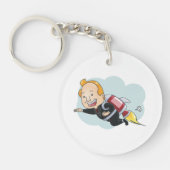 Rocket Man Schlüsselanhänger (Vorderseite)