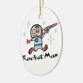 Rocket-Mann Keramikornament (Links)