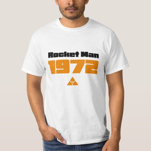 Rocket-Mann-T-Shirt 1972 T-Shirt (Vorderseite)