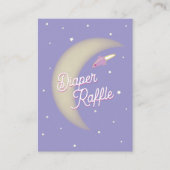 Rocket & Mond Windel-Raffel Lila Begleitkarte (Vorderseite)