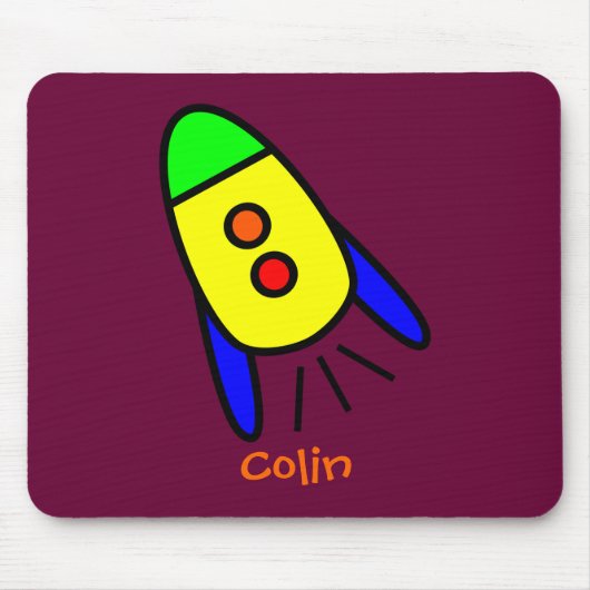 Rocket Mousepad (Vorne)