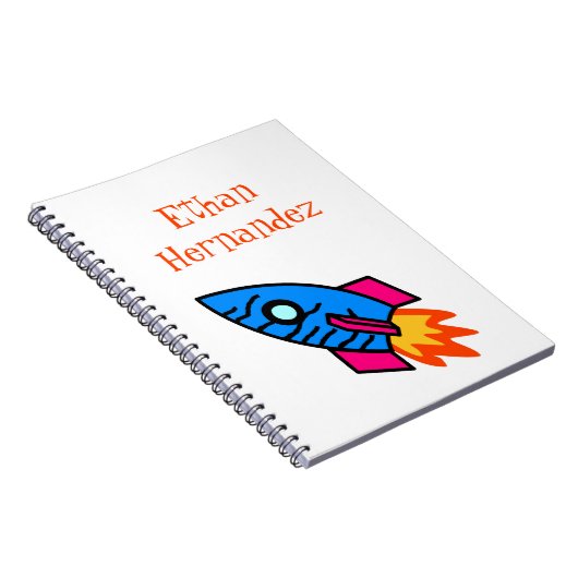 Rocket-Notebook Notizblock (Rechte Seite)