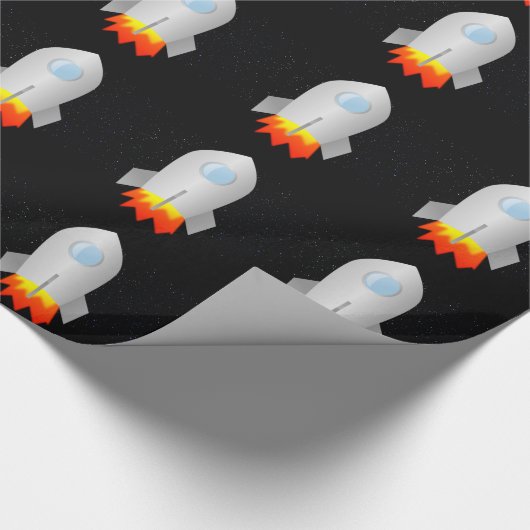Rocket-Packpapier Geschenkpapier (Ecke)