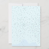 Rocket Planet Galaxie & Weltraum Danke Karte (Rückseite)