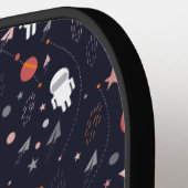 Rocket Planet Star Pickleball Schläger (Linke Seite)