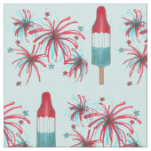 Rocket Pop Popsiwork Fireworks 4. Juli USA Stoff (Nahaufnahme)