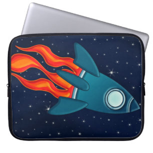 Rocket Postcard Bevorzugungstags Laptopschutzhülle