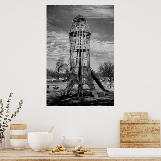 Rocket Poster (Küche)