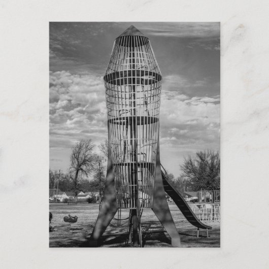 Rocket Postkarte (Vorderseite)